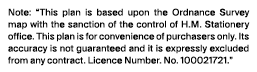 Note: “This plan is based upon the Ordnance Survey map with the sanction of the control of H.M. Stationery office. T...